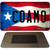 Coamo Puerto Rico State Flag Novelty Metal Magnet M-11336