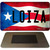 Loiza Puerto Rico State Flag Novelty Metal Magnet M-11359