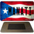 Manati Puerto Rico State Flag Novelty Metal Magnet M-11361