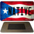 Native Puerto Rico State Flag Novelty Metal Magnet M-11408