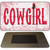 Cowgirl Novelty Metal Magnet M-11568