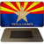 Williams Arizona Flag Novelty Metal Magnet M-1494