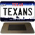 Texans Texas State Novelty Metal Magnet M-2061