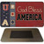 God Bless America USA Novelty Metal Magnet M-2514