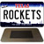 Rockets Texas State Novelty Metal Magnet M-2572