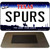 Spurs Texas State Novelty Metal Magnet M-2589
