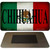 Chihuahua Mexico Flag Novelty Metal Magnet M-3431