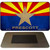 Prescott Arizona Flag Novelty Metal Magnet M-3740