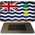 British Indian Ocean Flag Novelty Metal Magnet M-3978