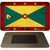 Grenada Flag Novelty Metal Magnet M-4021