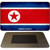 North Korea Flag Novelty Metal Magnet M-4042