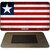 Liberia Flag Novelty Metal Magnet M-4077