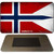 Norway NS Flag Novelty Metal Magnet M-4117