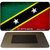 St. Kitts Nevis Flag Novelty Metal Magnet M-4149