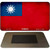 Taiwan Flag Novelty Metal Magnet M-4157