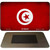 Tunisia Flag Novelty Metal Magnet M-4162
