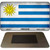 Uruguay Flag Novelty Metal Magnet M-4171