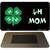 4-H Mom Novelty Metal Magnet M-4227