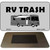 RV Trash Aluminum Automotive Novelty Metal Magnet M-4512