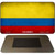 Colombia Flag Novelty Metal Magnet M-482