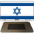 Israel Flag Novelty Metal Magnet M-490