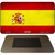 Spain Flag Novelty Metal Magnet M-496
