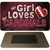This Girl Loves Her Cardinals Novelty Metal Magnet M-8030