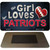 This Girl Loves Her Patriots Novelty Metal Magnet M-8048