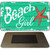Beach Girl Novelty Metal Magnet M-8394