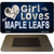 This Girl Loves Her Maple Leafs Novelty Metal Magnet M-8458