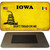 Iowa Do Not Tread Novelty Metal Magnet M-8847
