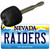 Raiders Nevada Novelty Metal Key Chain KC-13583