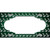Green White Anchor Scallop Oil Rubbed Metal Novelty License Plate