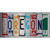 Oregon License Plate Art Metal Novelty License Plate