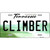 Climber Tennessee Novelty Metal License Plate