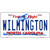 Wilmington North Carolina Novelty Metal License Plate