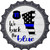 Vermont Back The Blue Novelty Metal Bottle Cap Sign BC-1274