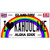 I Heart Kahoolawe Novelty Metal License Plate Tag