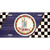 Virginia Racing Flag Novelty Metal License Plate Tag