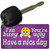Im Busy Youre Ugly Novelty Metal Key Chain KC-13662