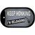 Keep Honking Reloading Novelty Metal Dog Tag Necklace DT-13676