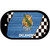 Oklahoma Racing Flag Novelty Metal Dog Tag Necklace DT-13721