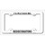 Redecorating Novelty Metal License Plate Frame LPF-075