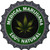 Medical Marijuana Novelty Metal Bottle Cap Sign BC-1288