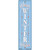 Warm Winter Wishes Blue Novelty Metal Bookmark BM-135