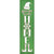 Welcome To Our Home Green Novelty Metal Bookmark BM-137