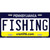 Fishing Pennsylvania State Novelty Metal License Plate