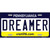 Dreamer Pennsylvania State Novelty Metal License Plate