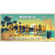 Beach Bum Hawaii Pineapple Novelty Metal License Plate