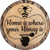 Honey is Home Novelty Metal Circular Sign